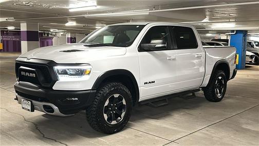 Bright White Clearcoat 2022 RAM 1500 Rebel