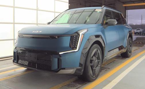 Ocean Blue 2024 Kia EV9 GT-Line