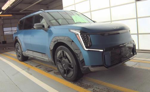Ocean Blue 2024 Kia EV9 GT-Line