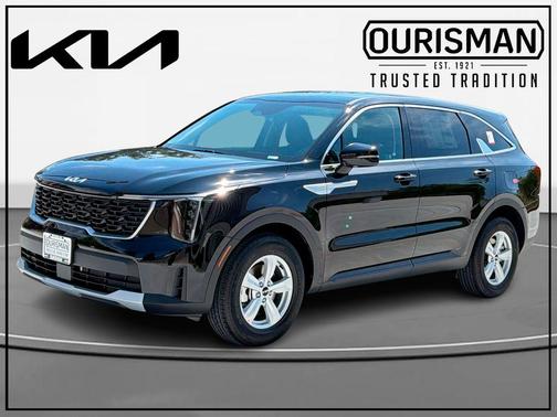 Ebony Black 2026 Kia Sorento LX