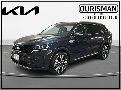 Gravity Blue 2023 Kia Sorento Hybrid EX