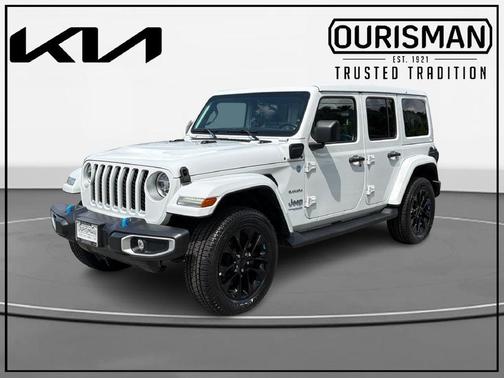 Bright White Clearcoat 2022 Jeep Wrangler Unlimited 4xe Sahara