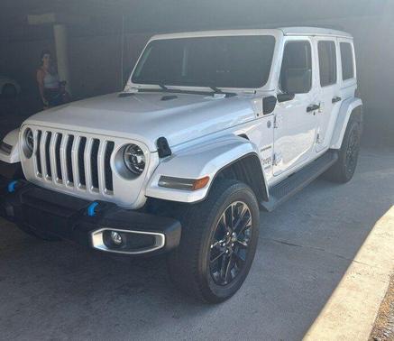 Bright White Clearcoat 2022 Jeep Wrangler Unlimited 4xe Sahara