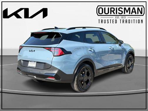Blue 2027 Kia Sportage Plug-In Hybrid X-Line Prestige