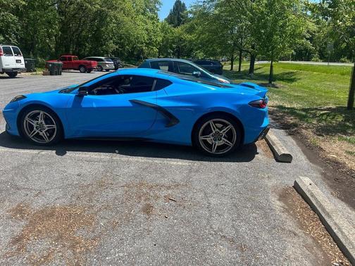 Blue 2020 Chevrolet Corvette Stingray w/1LT