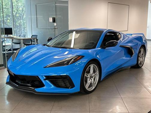 Blue 2020 Chevrolet Corvette Stingray w/1LT
