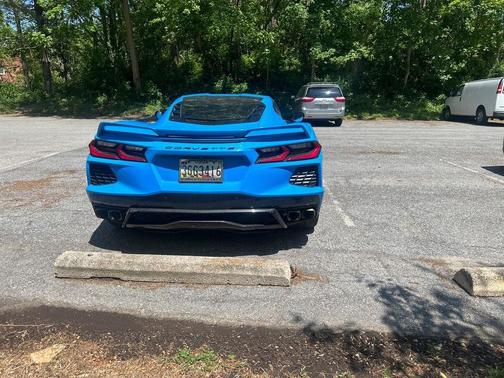 Blue 2020 Chevrolet Corvette Stingray w/1LT