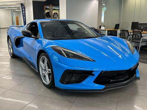 Blue 2020 Chevrolet Corvette Stingray w/1LT