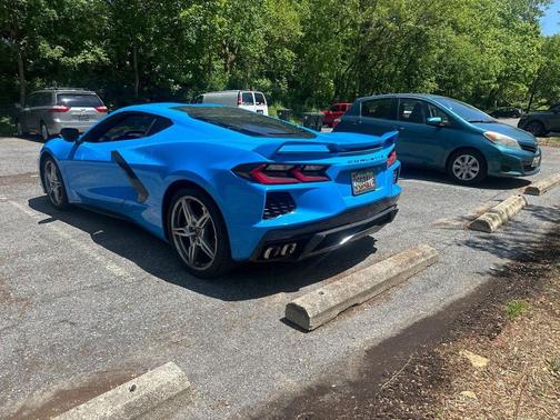 Blue 2020 Chevrolet Corvette Stingray w/1LT