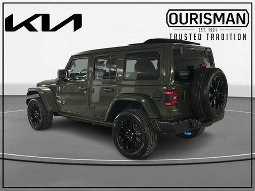 Sarge Green Clearcoat 2022 Jeep Wrangler Unlimited 4xe Sahara