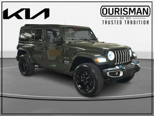 Sarge Green Clearcoat 2022 Jeep Wrangler Unlimited 4xe Sahara