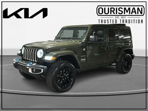Sarge Green Clearcoat 2022 Jeep Wrangler Unlimited 4xe Sahara