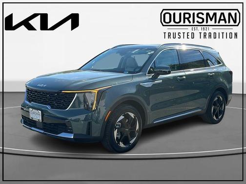 Green 2026 Kia Sorento Hybrid EX