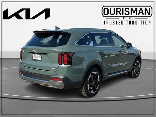 Green 2026 Kia Sorento Hybrid EX