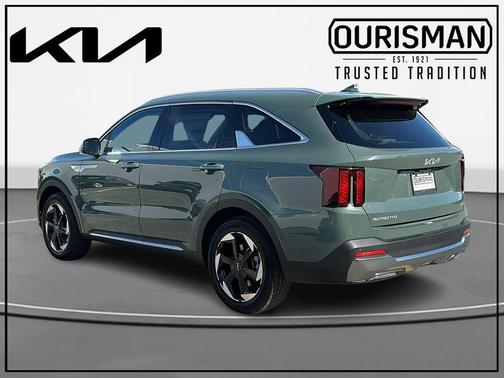 Green 2026 Kia Sorento Hybrid EX