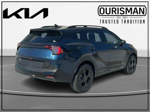 Blue 2026 Kia Sportage Plug-In Hybrid X-Line