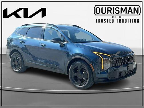 Blue 2026 Kia Sportage Plug-In Hybrid X-Line