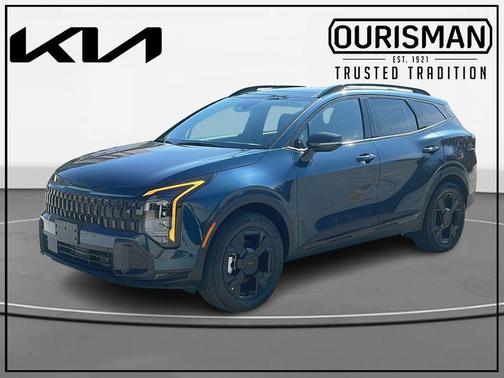 Blue 2026 Kia Sportage Plug-In Hybrid X-Line