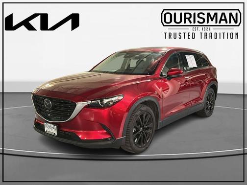 Soul Red Crystal Metallic 2023 Mazda CX-9 Touring Plus