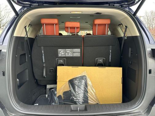 Deep Chroma Blue 2026 Kia Carnival Hybrid EX