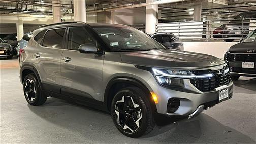 Steel Gray 2025 Kia Seltos EX