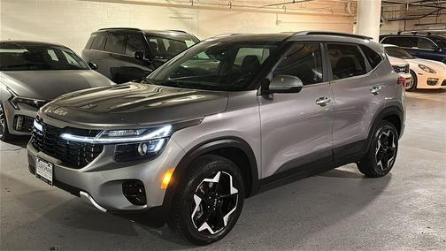 Steel Gray 2025 Kia Seltos EX