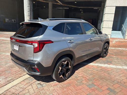 Steel Gray 2025 Kia Seltos EX