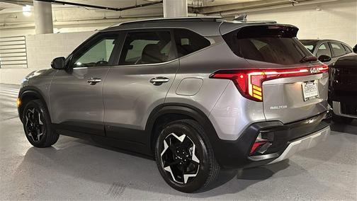 Steel Gray 2025 Kia Seltos EX