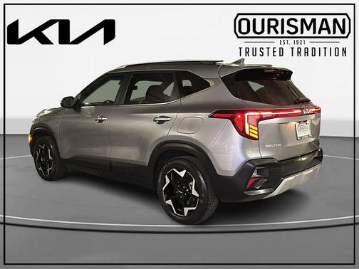 Steel Gray 2025 Kia Seltos EX