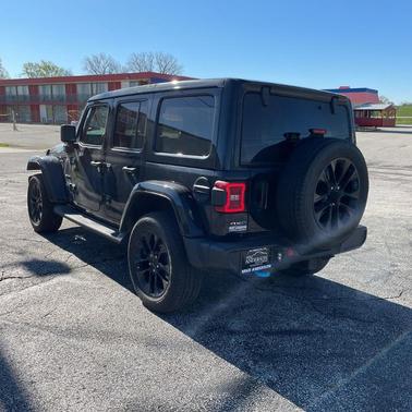 Black Clearcoat 2022 Jeep Wrangler Unlimited 4xe Sahara