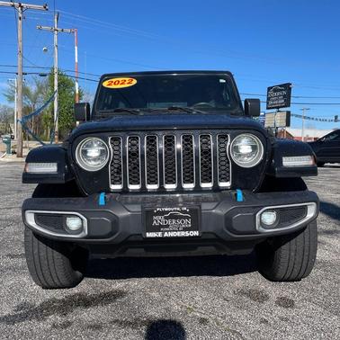 Black Clearcoat 2022 Jeep Wrangler Unlimited 4xe Sahara