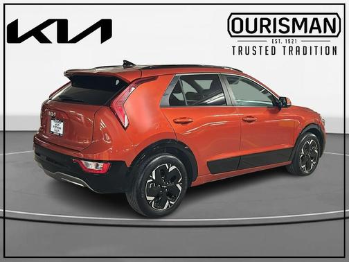 Fire Orange 2023 Kia Niro EV Wind