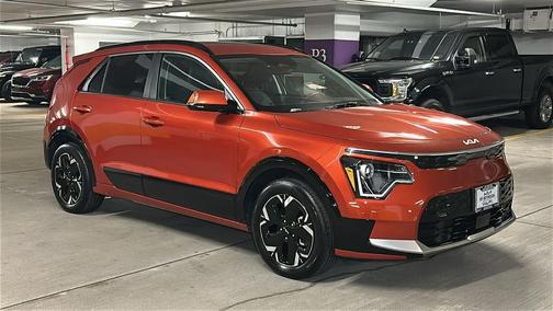 Fire Orange 2023 Kia Niro EV Wind
