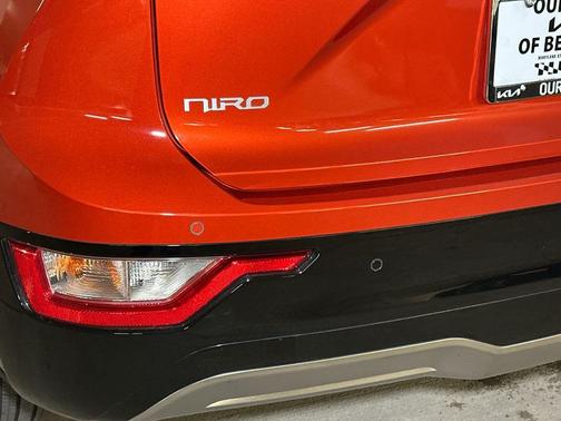 Fire Orange 2023 Kia Niro EV Wind