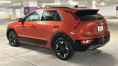 Fire Orange 2023 Kia Niro EV Wind