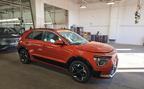 Fire Orange 2023 Kia Niro EV Wind