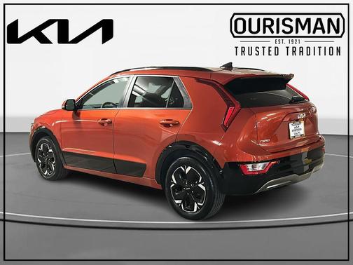 Fire Orange 2023 Kia Niro EV Wind