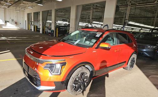 Fire Orange 2023 Kia Niro EV Wind