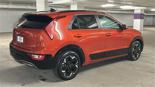 Fire Orange 2023 Kia Niro EV Wind