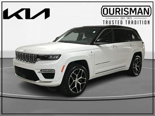 Bright White Clearcoat 2023 Jeep Grand Cherokee 4xe Summit
