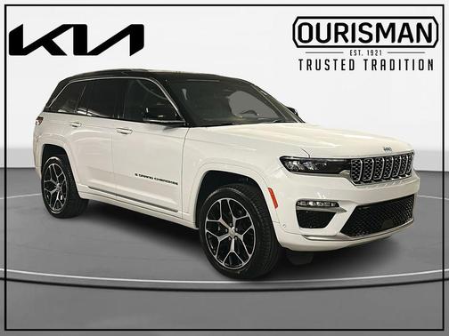 Bright White Clearcoat 2023 Jeep Grand Cherokee 4xe Summit