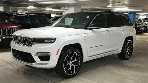 Bright White Clearcoat 2023 Jeep Grand Cherokee 4xe Summit