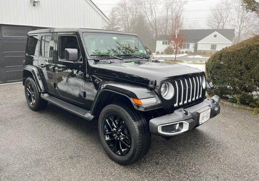 Black Clearcoat 2023 Jeep Wrangler 4xe Sahara