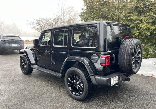Black Clearcoat 2023 Jeep Wrangler 4xe Sahara