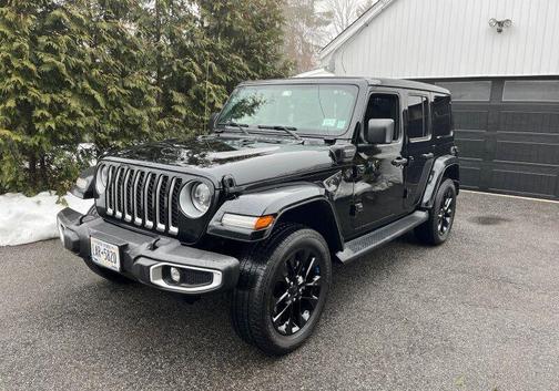 Black Clearcoat 2023 Jeep Wrangler 4xe Sahara