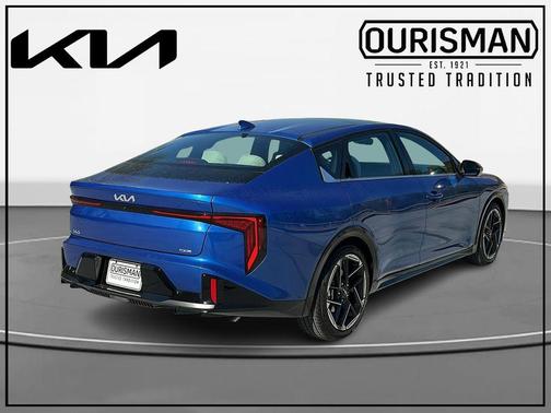 Wave Blue 2026 Kia K4 GT-LINE