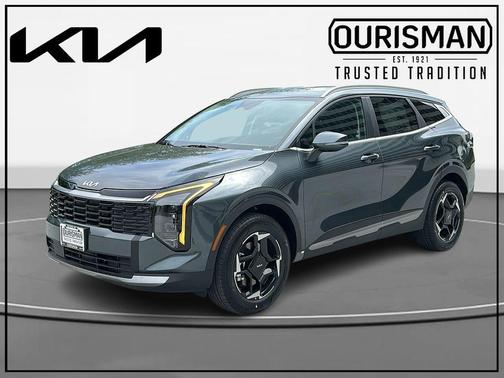 Gray 2026 Kia Sportage Hybrid X-Line