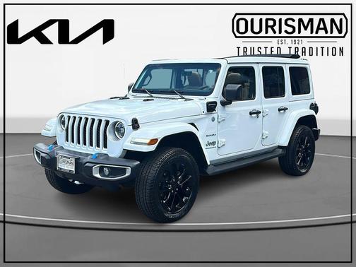 Bright White Clearcoat 2023 Jeep Wrangler 4xe Sahara