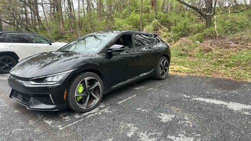 Aurora Black Pearl 2023 Kia EV6 GT
