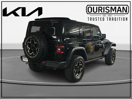 Black Clearcoat 2022 Jeep Wrangler Unlimited 4xe Rubicon